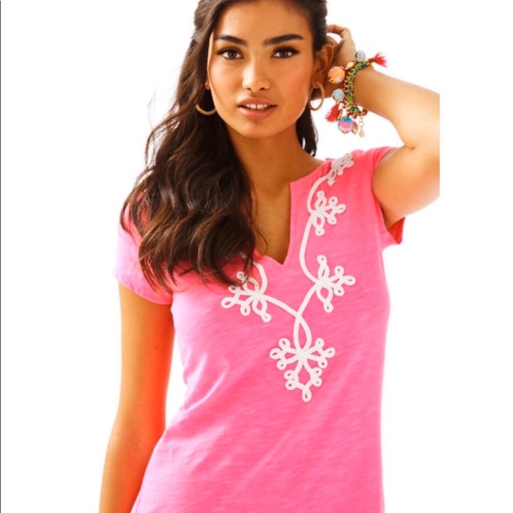 Lilly Pulitzer Brewster T-Shirt Dress Pink